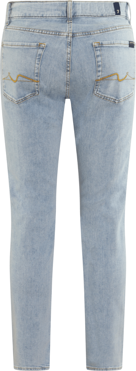 7 For All Mankind Heren Slimmy Studio Jeans Blauw Blauw