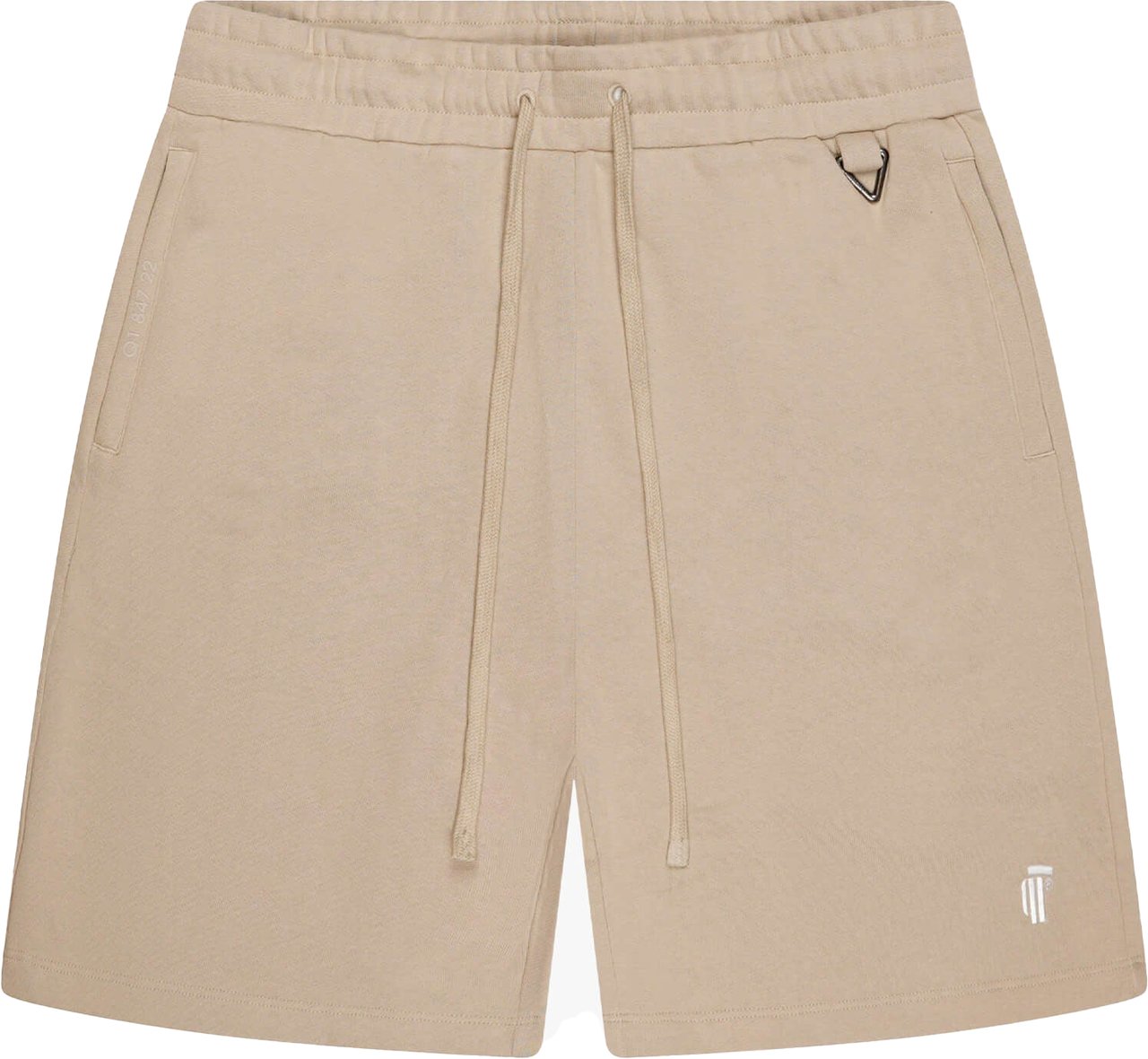 Quotrell Blank Shorts | Greige Beige