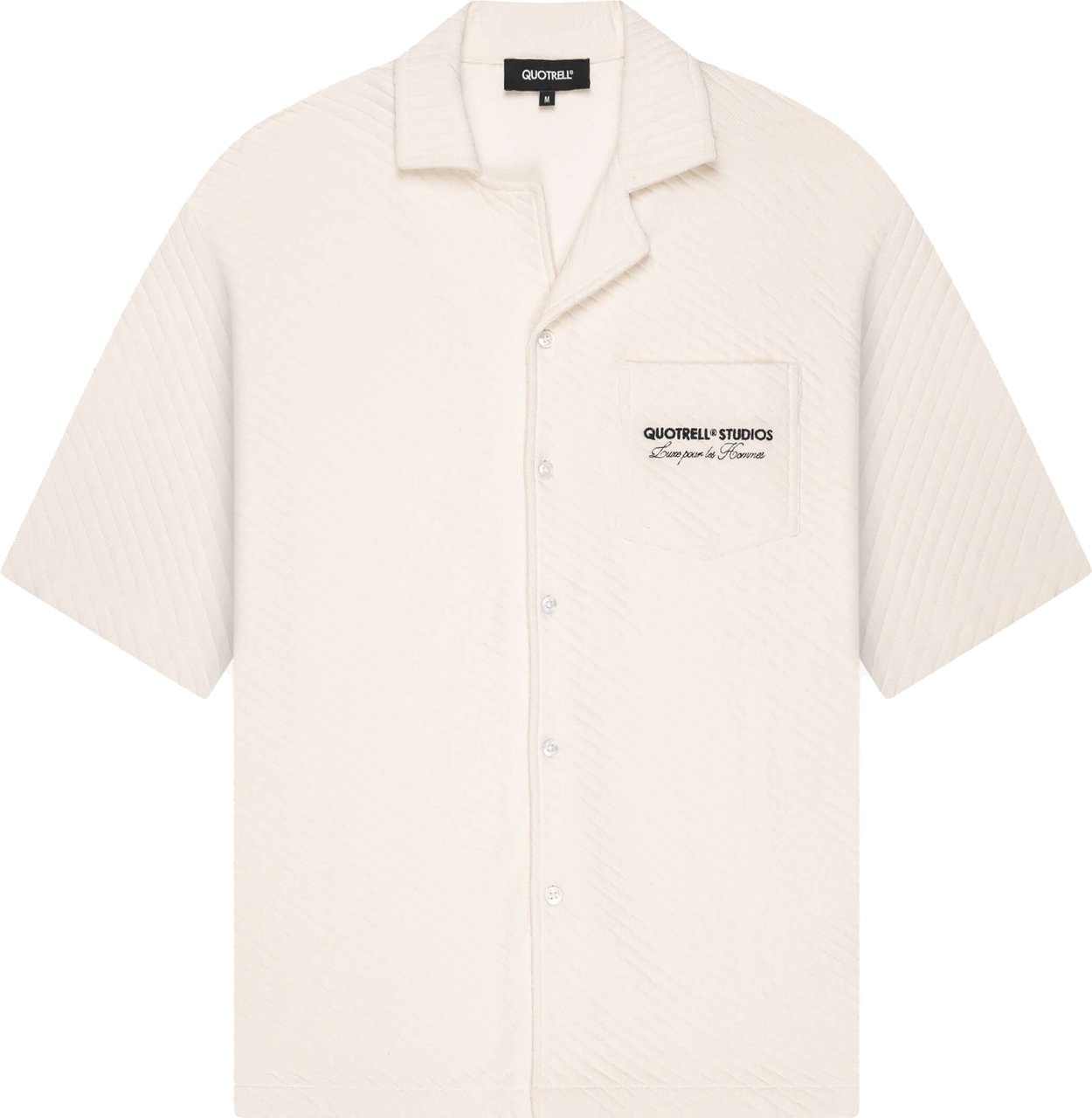 Quotrell Delhi Shirt | Ecru Beige