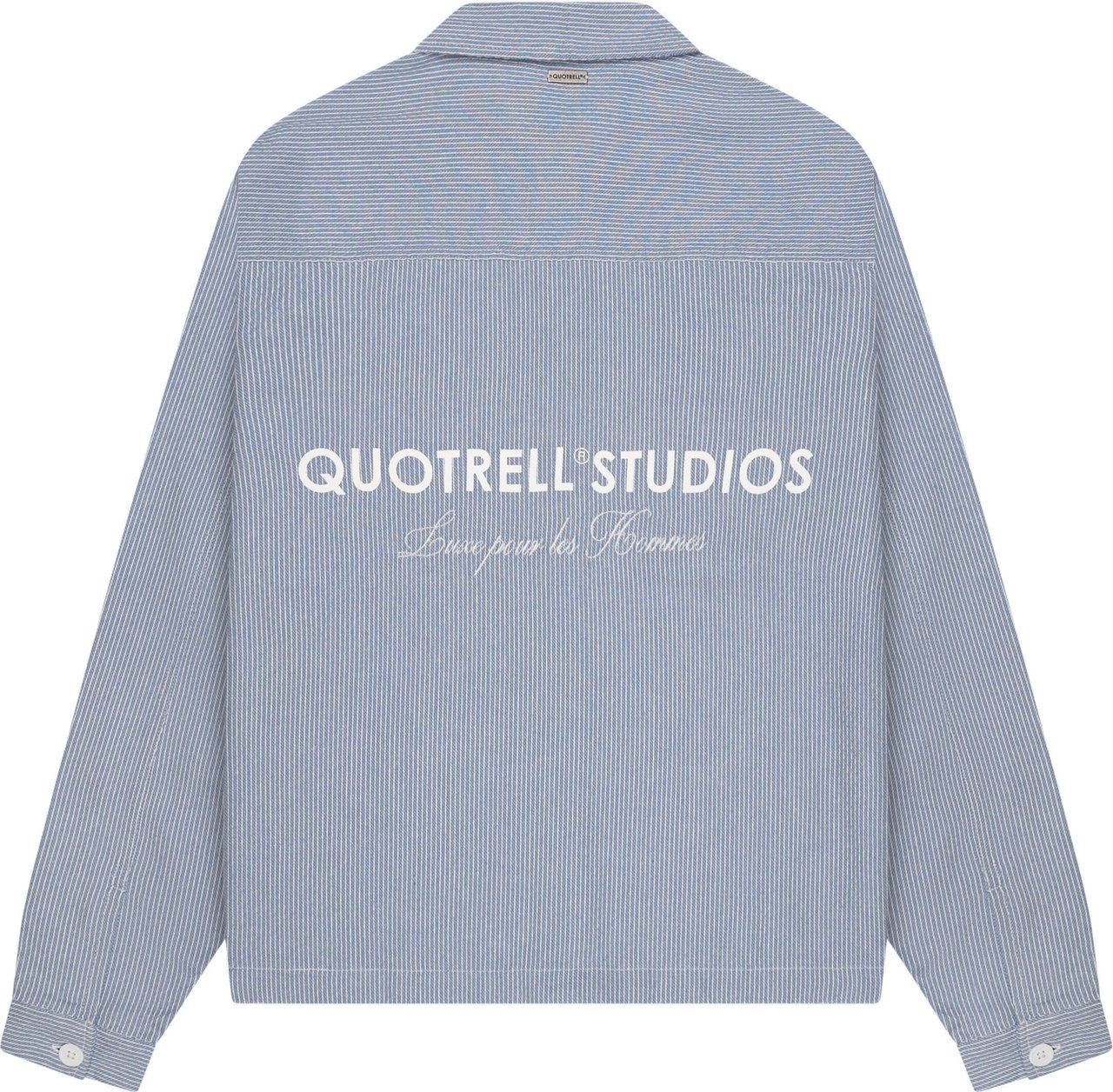 Quotrell Eclipse Shirt | Blue/white Blauw