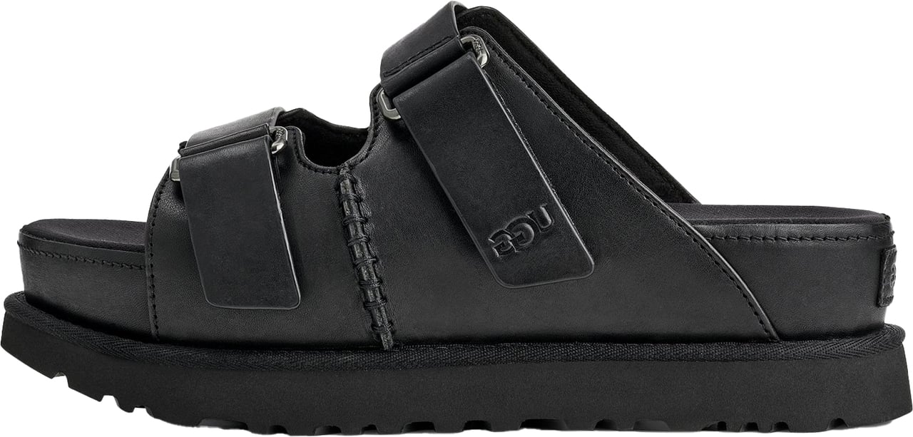 UGG Dames W Goldenstar Hi Slide Zwart