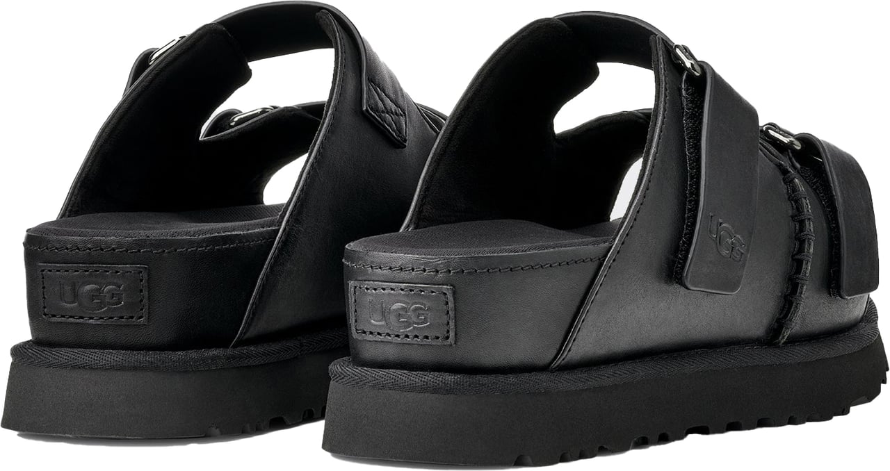 UGG Dames W Goldenstar Hi Slide Zwart