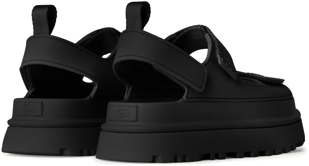 UGG Dames Goldenglow Sandaal Zwart Zwart