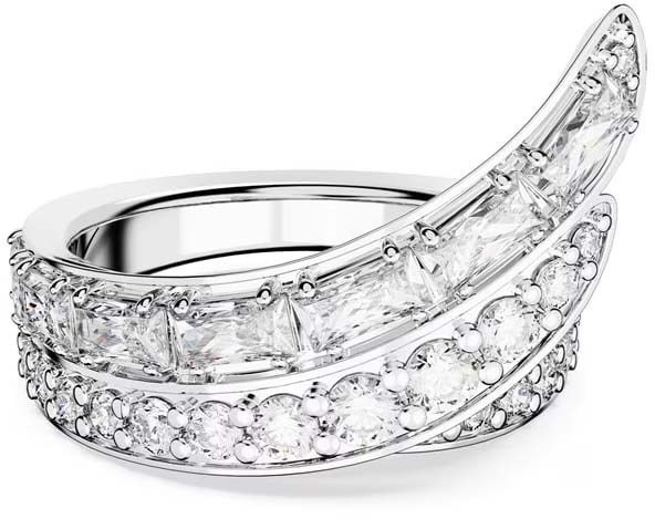 Swarovski Hyperbola Cocktail Ring Zilver