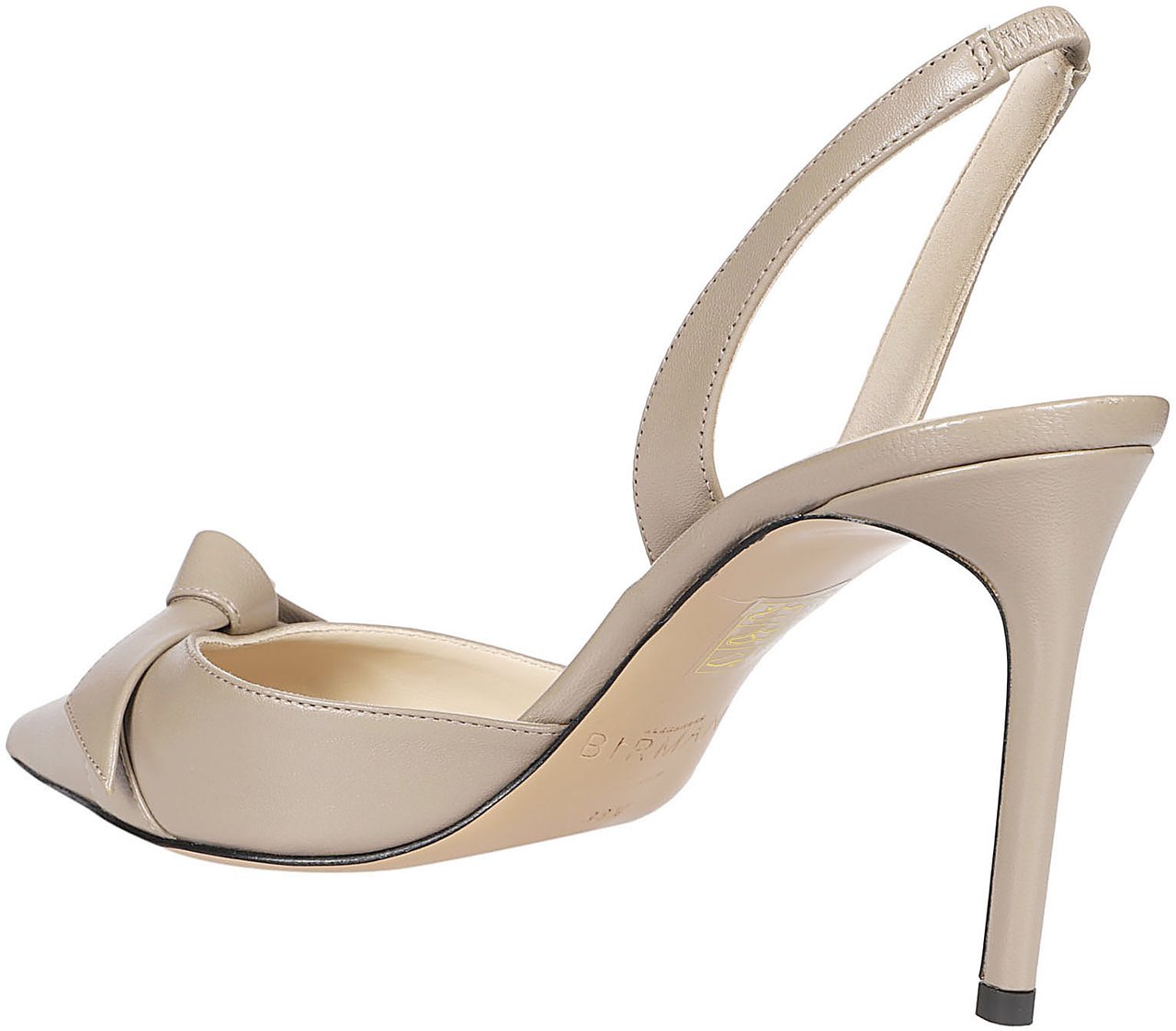 Alexandre Birman Clarita Slingback Sandals Brown Bruin
