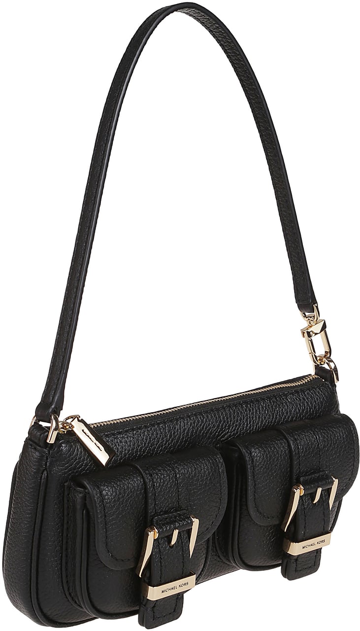 Michael Kors Small Zoe Convertible Pochette Black Zwart