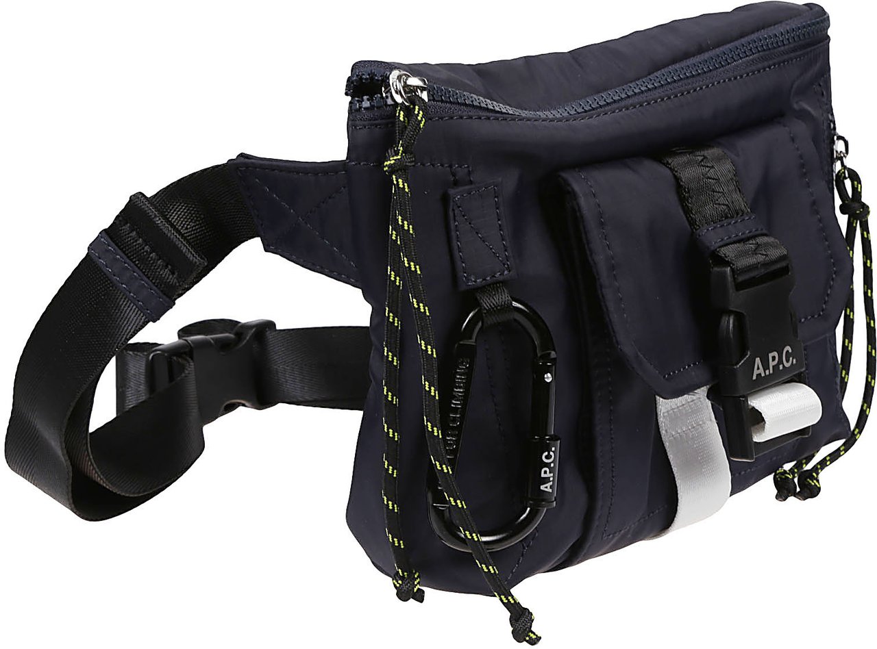 A.P.C. Trek Belt Bag Blue Blauw