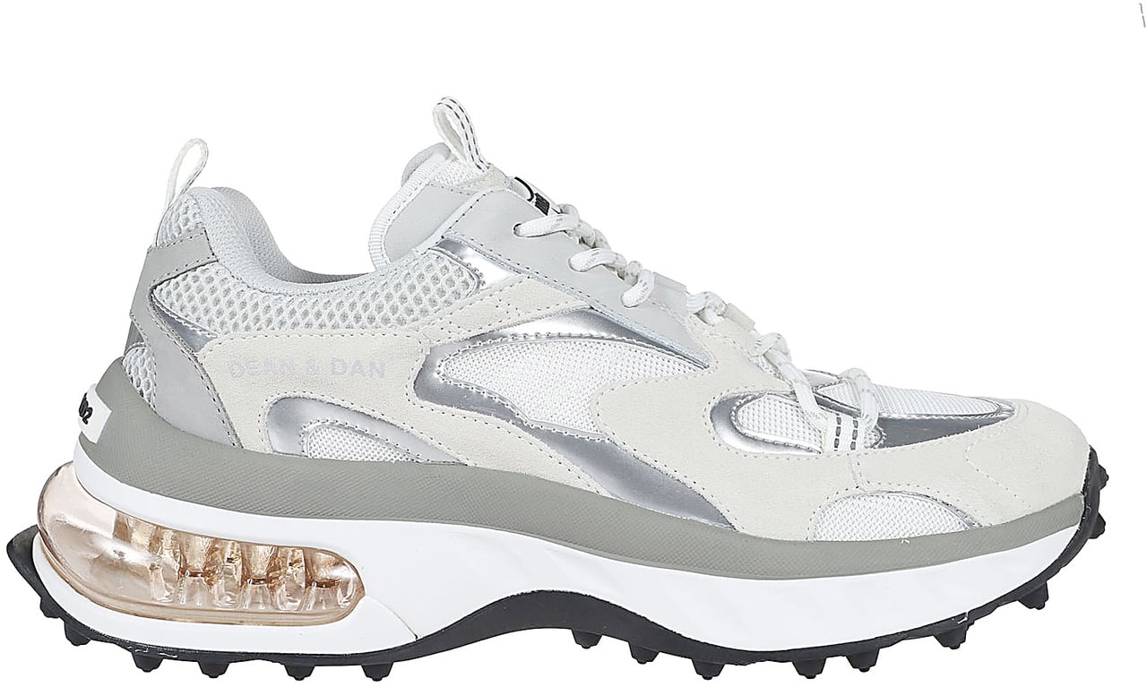 Dsquared2 Bubble Lace-up Low Top Sneakers White Wit