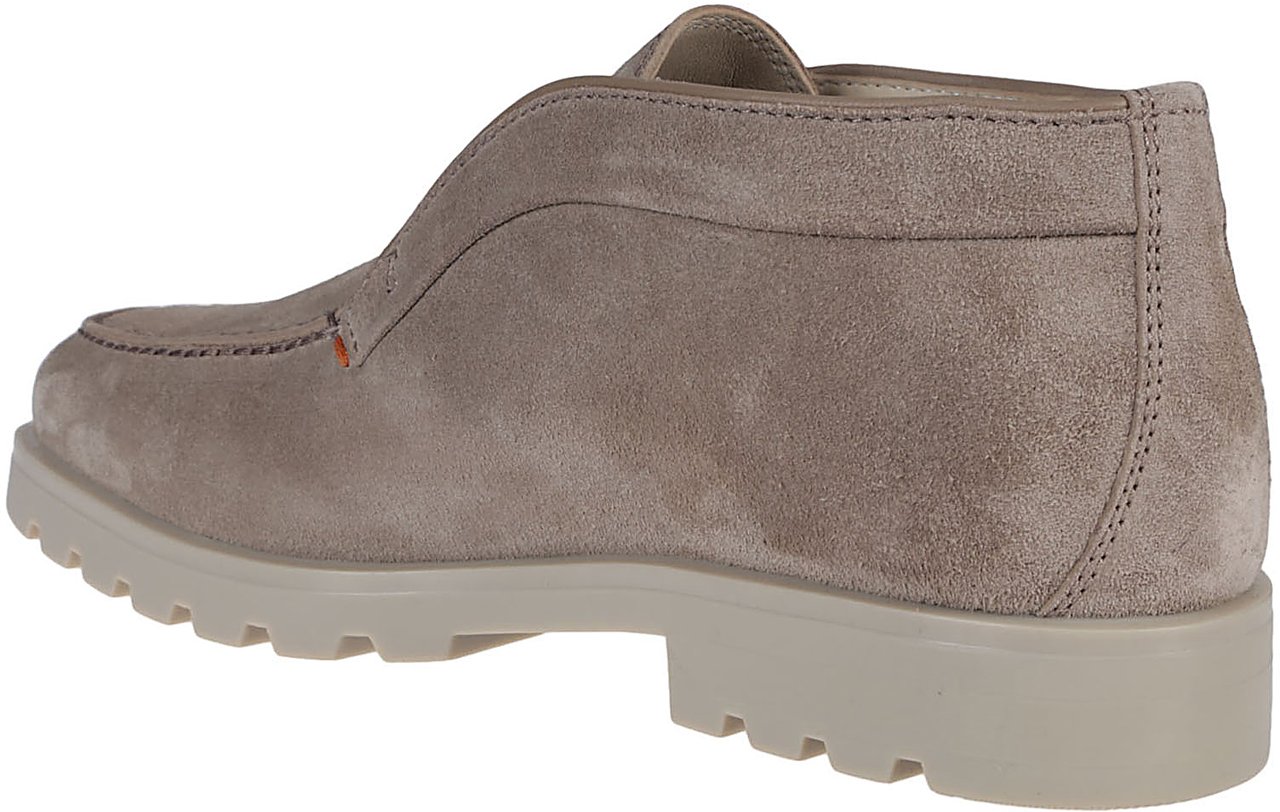 Santoni Rock Ow8 Slip-on Loafers Brown Bruin
