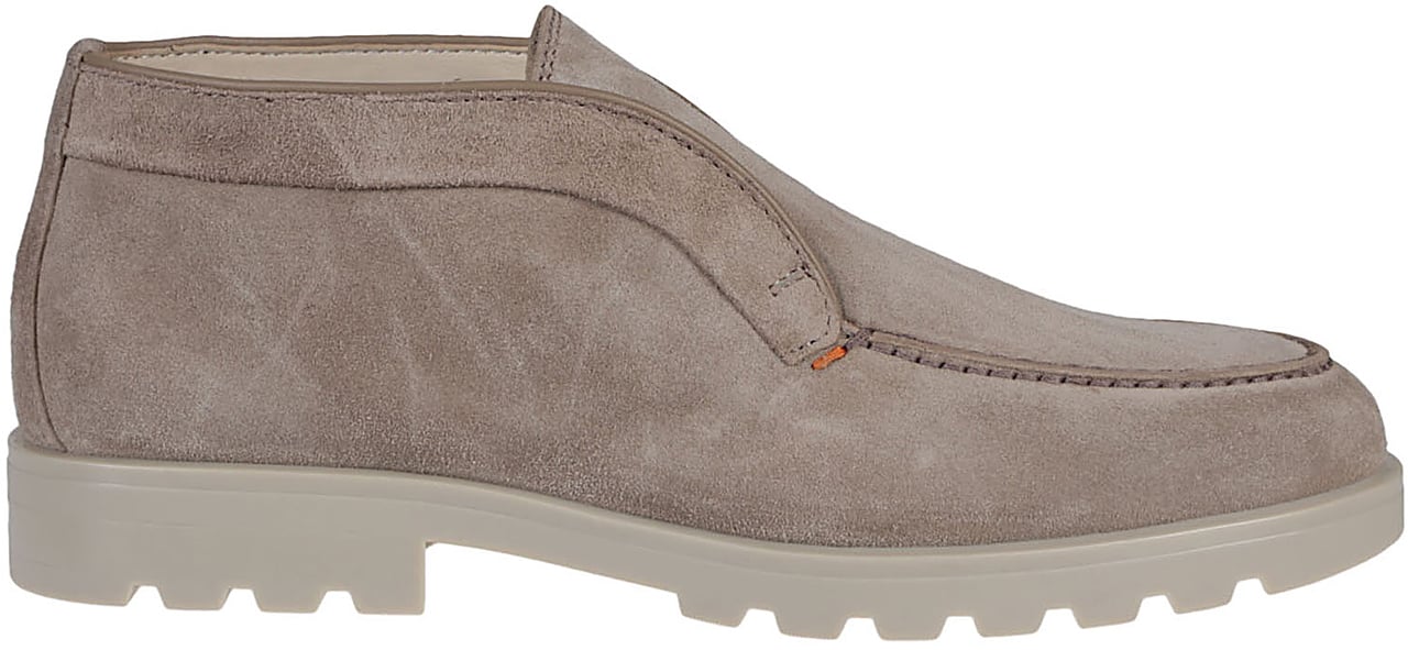Santoni Rock Ow8 Slip-on Loafers Brown Bruin