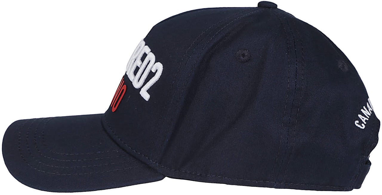 Dsquared2 Logo Baseball Cap Blue Blauw