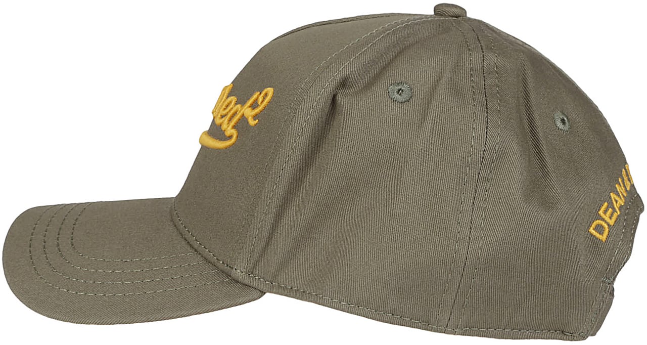 Dsquared2 Logo Baseball Cap Green Groen