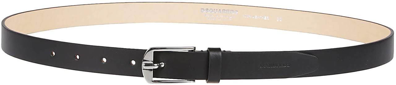 Dsquared2 Classic Buckle Belt Black Zwart