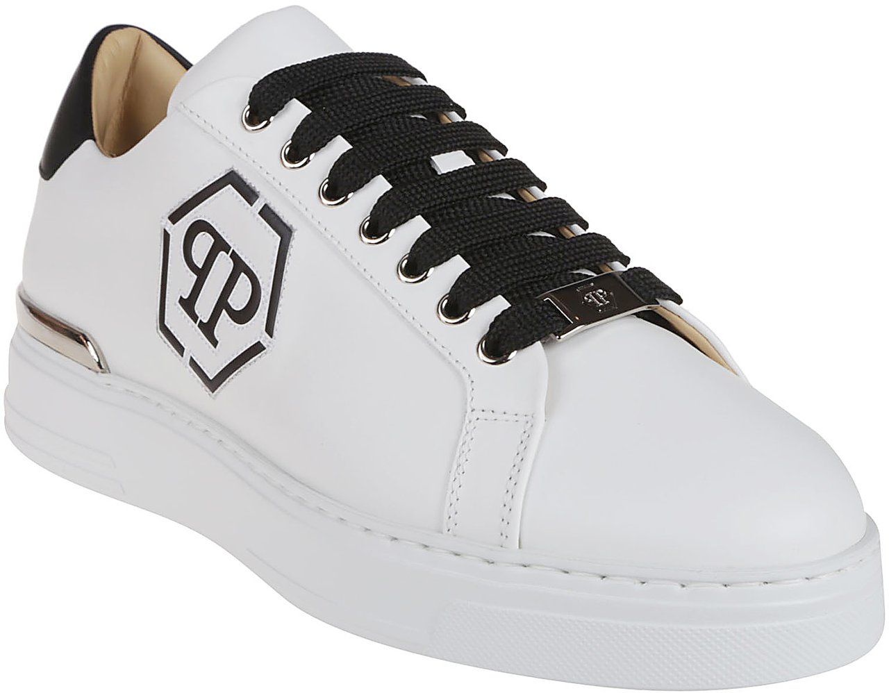 Philipp Plein Hexagon Low-top Sneakers Black Zwart