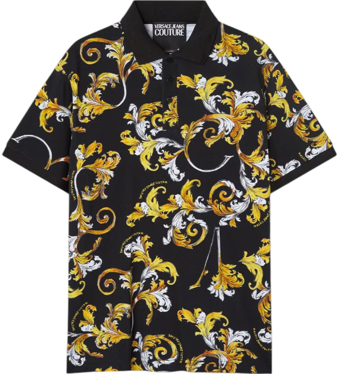 Versace Jeans Couture Heren Polo Zwart