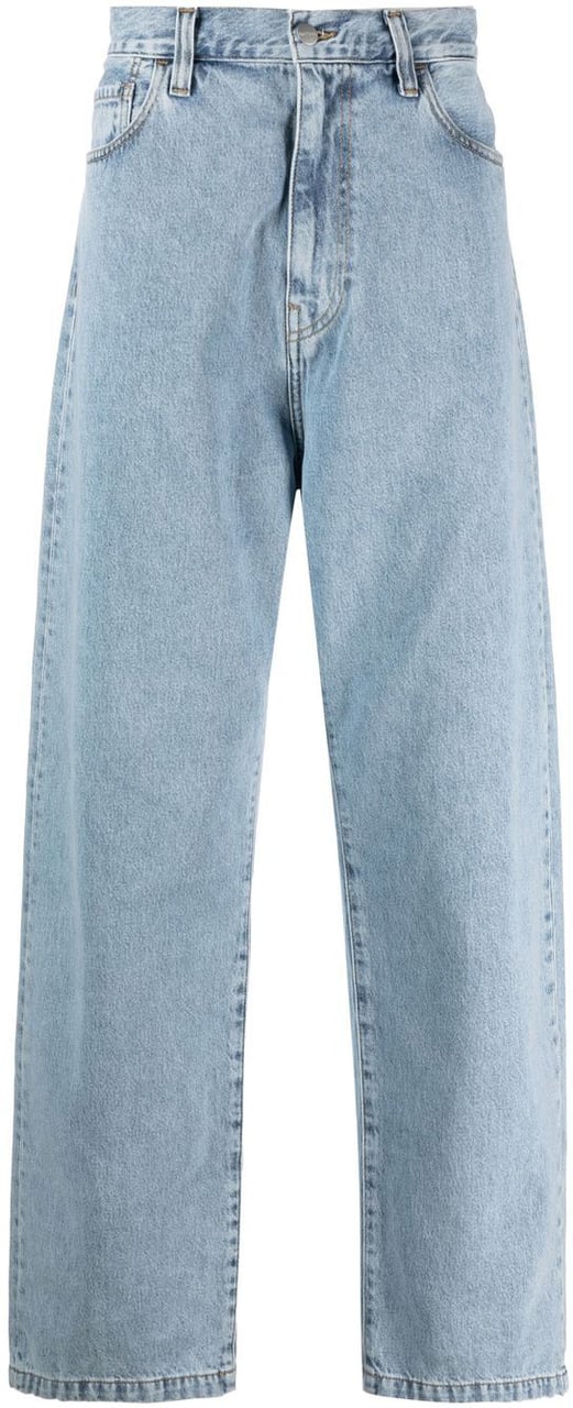 Carhartt Jeans Clear Blue Blauw