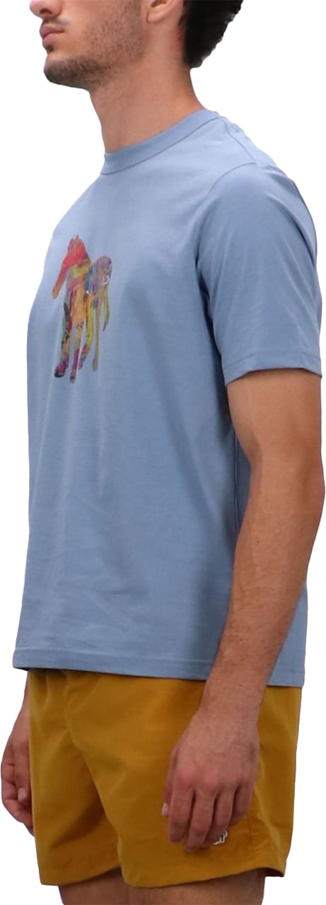 Paul Smith T-Shirts And Polos Clear Blue Blauw