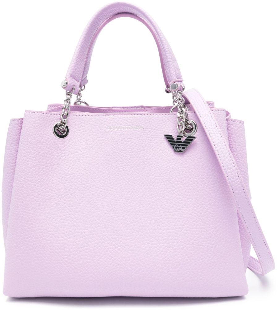 Emporio Armani EMPORIO ARMANI CHARM PEONIA HANDBAG Roze