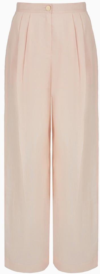 Armani Exchange Trousers Pink Roze