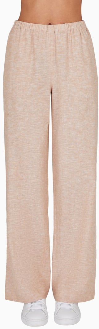 Armani Exchange Trousers Pink Roze