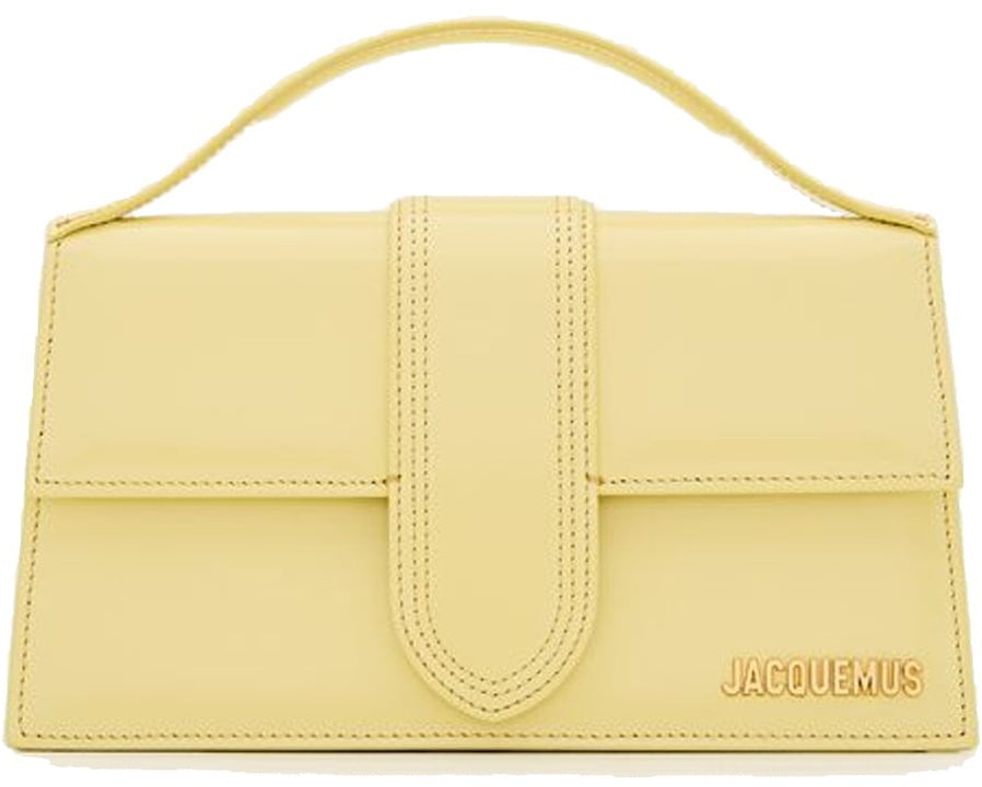 Jacquemus Jacquemus Le Grand Bambino Shoulder Bag Geel