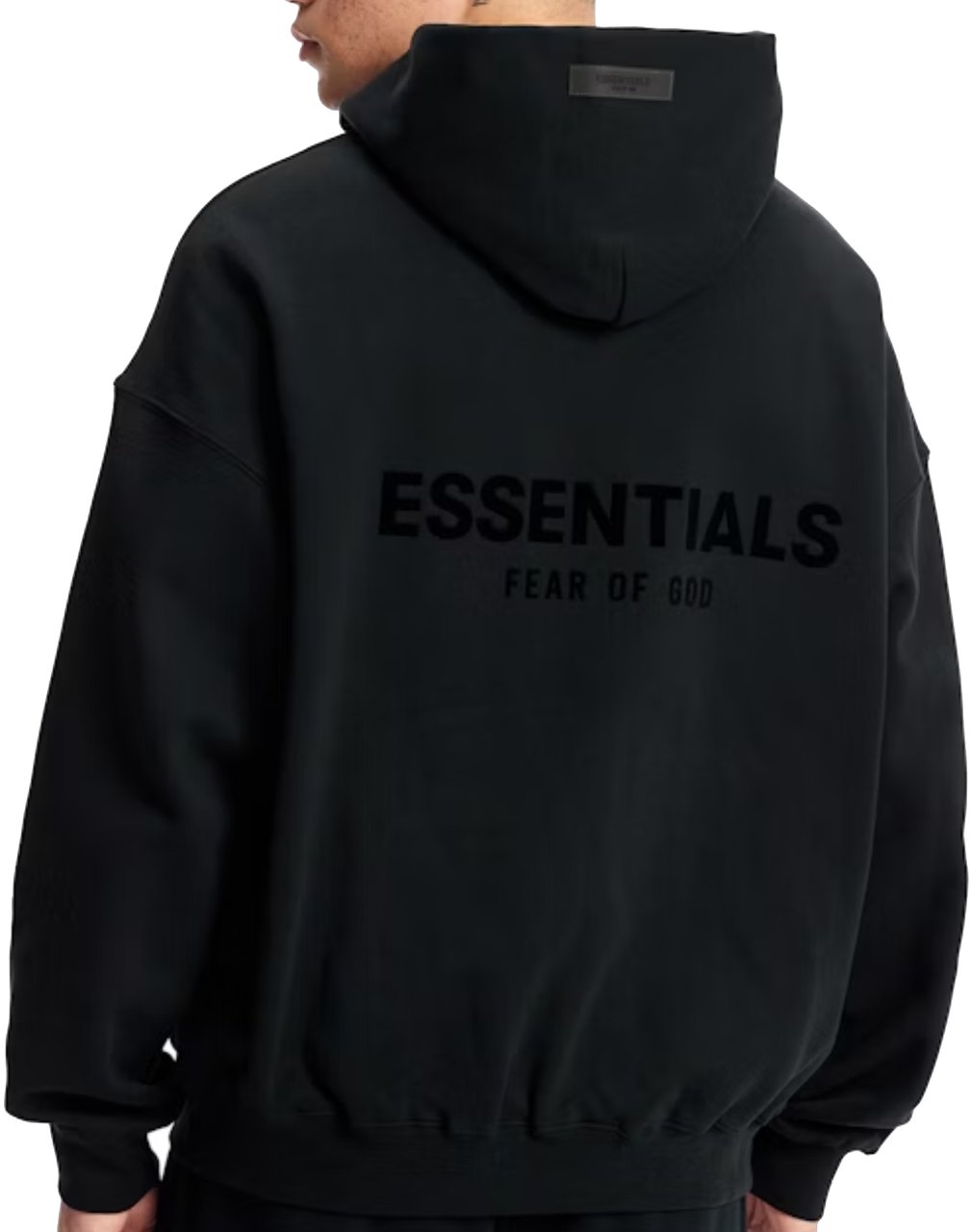 Fear of God Fear of God Essentials Limo Black Hoodie Divers
