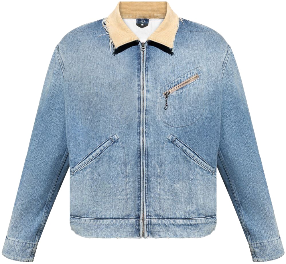 Maison Margiela Denim Jacket Blu Blauw