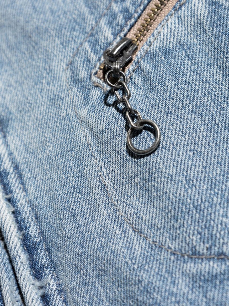 Maison Margiela Denim Jacket Blu Blauw