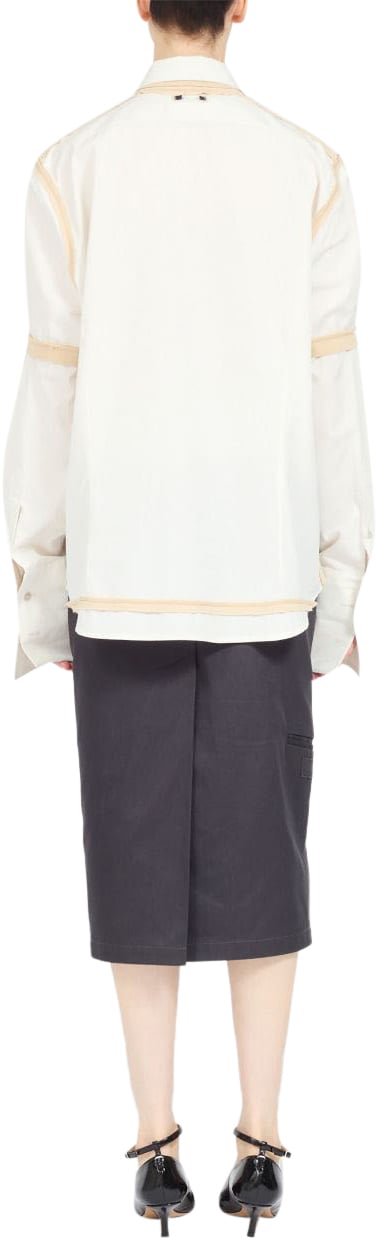 Maison Margiela Shirts White Wit
