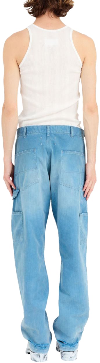 Maison Margiela Jeans Clear Blue Blauw
