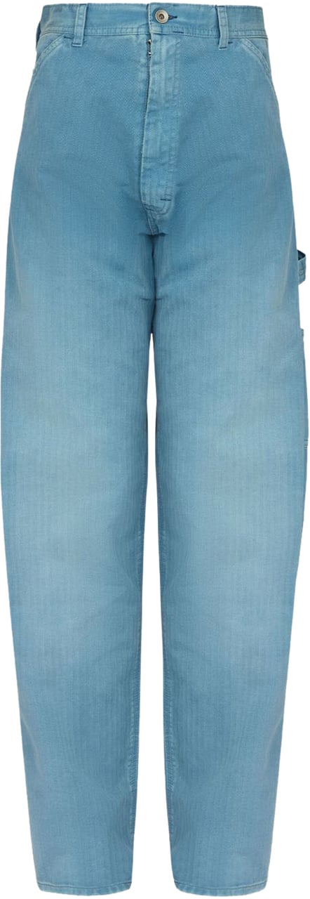Maison Margiela Jeans Clear Blue Blauw