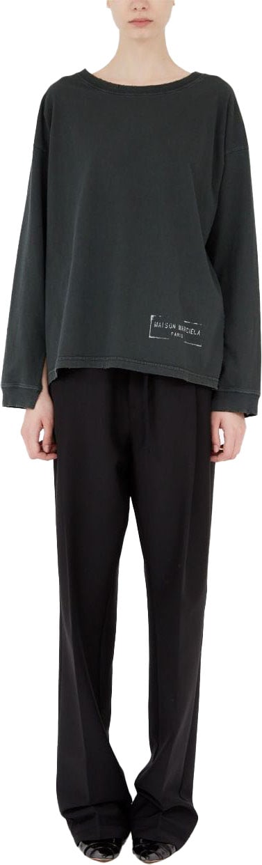 Maison Margiela Sweaters Grey Grijs