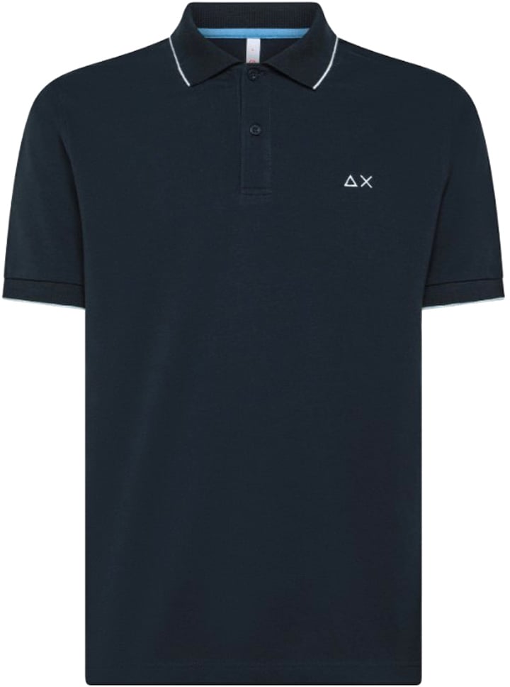 SUN68 T-Shirts And Polos Blue Blauw