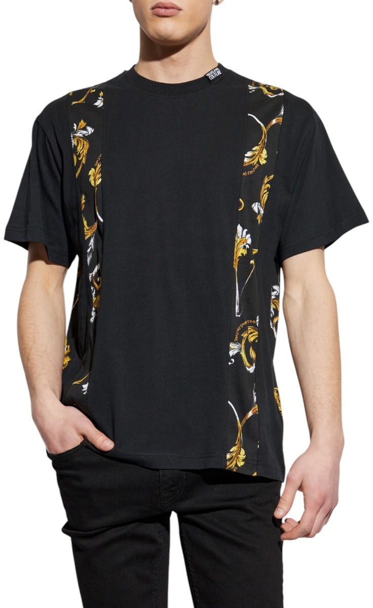 Versace Jeans Couture T-Shirts And Polos Black Zwart