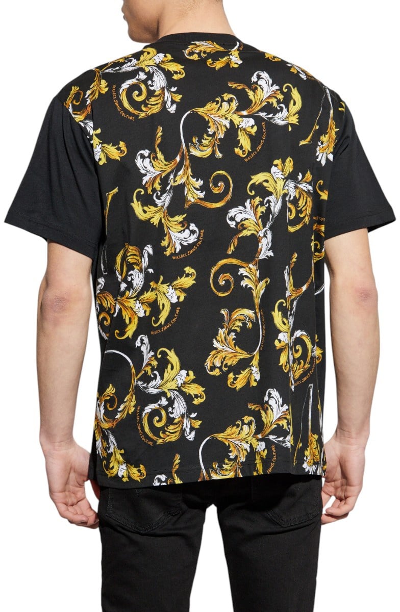 Versace Jeans Couture T-Shirts And Polos Black Zwart