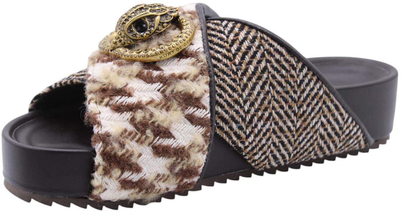 Kurt Geiger London Muiltje Brown Bruin