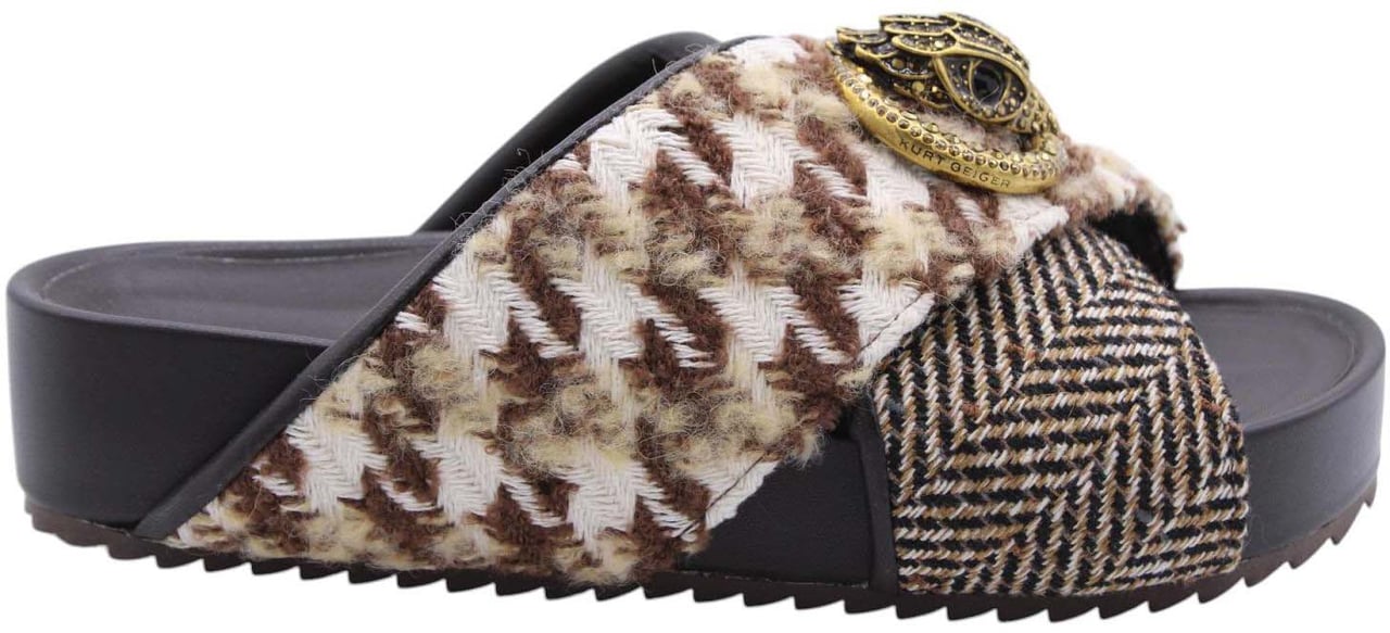 Kurt Geiger London Muiltje Brown Bruin