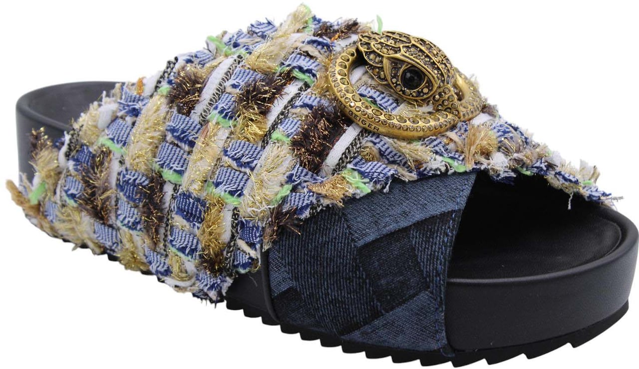 Kurt Geiger London Muiltje Blue Blauw