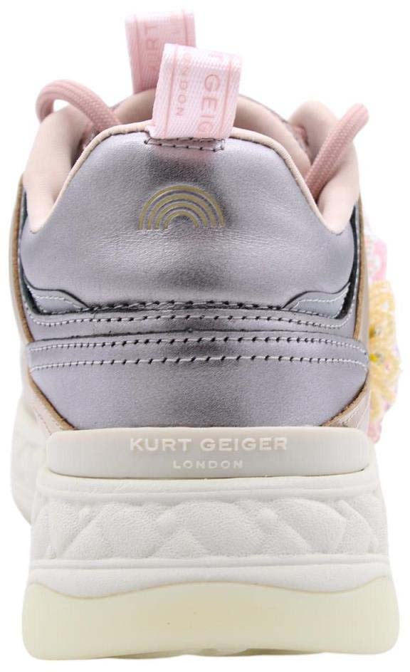 Kurt Geiger London Dames Kensington Sneaker Metallic Metallic