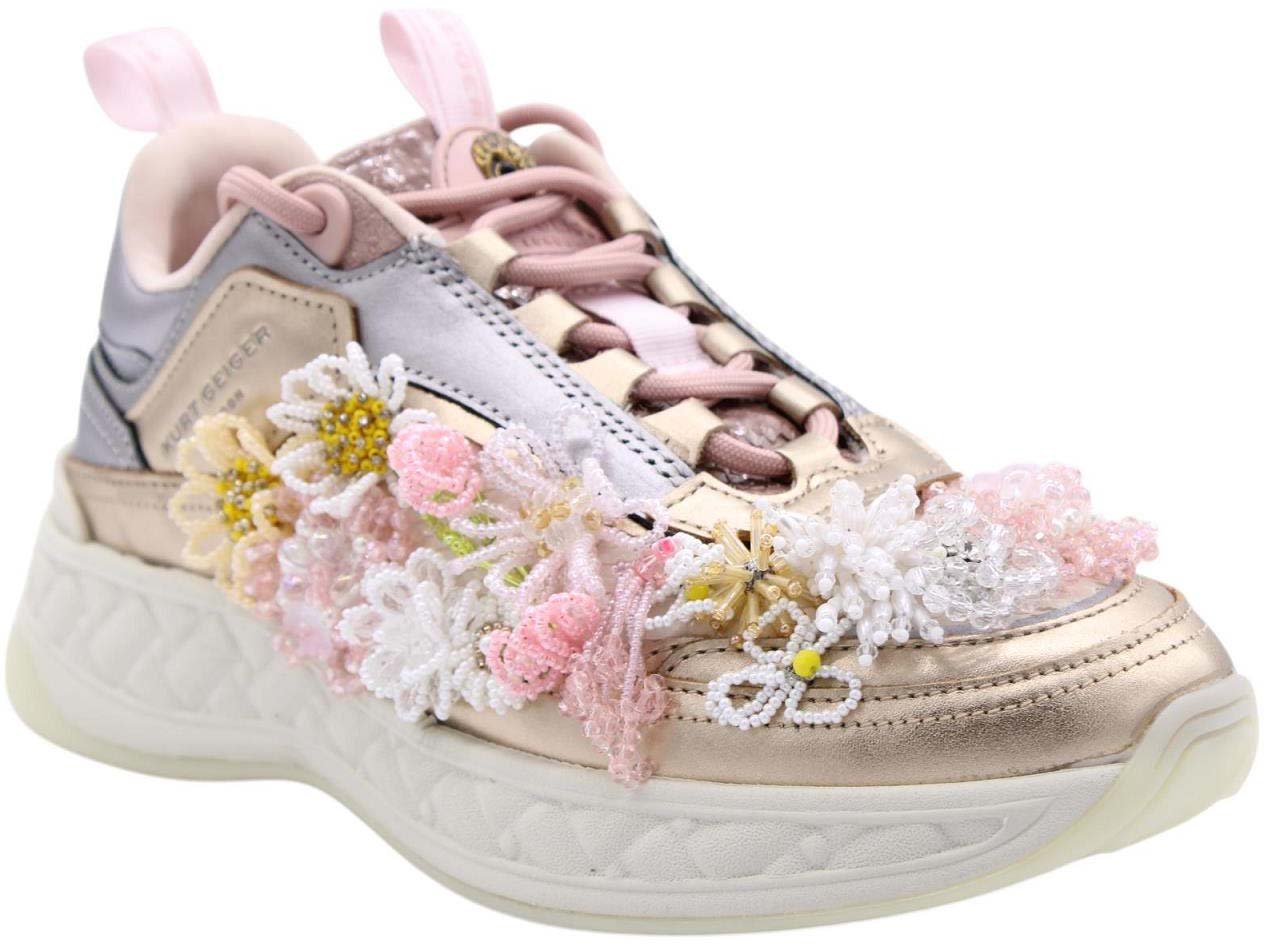 Kurt Geiger London Dames Kensington Sneaker Metallic Metallic