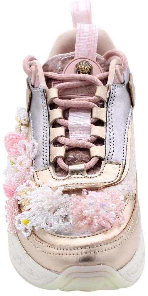 Kurt Geiger London Dames Kensington Sneaker Metallic Metallic