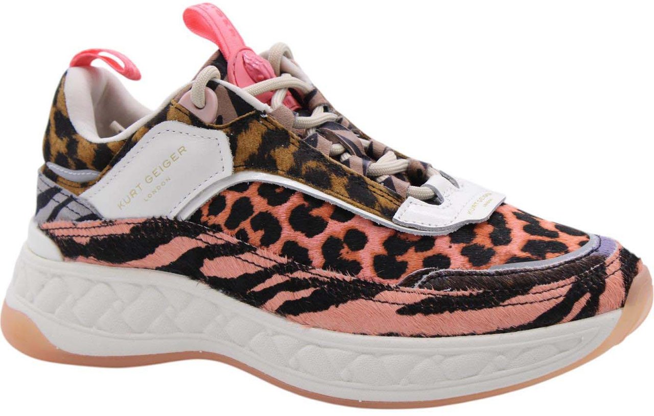 Kurt Geiger London Dames Kensington Sneaker Roze Roze