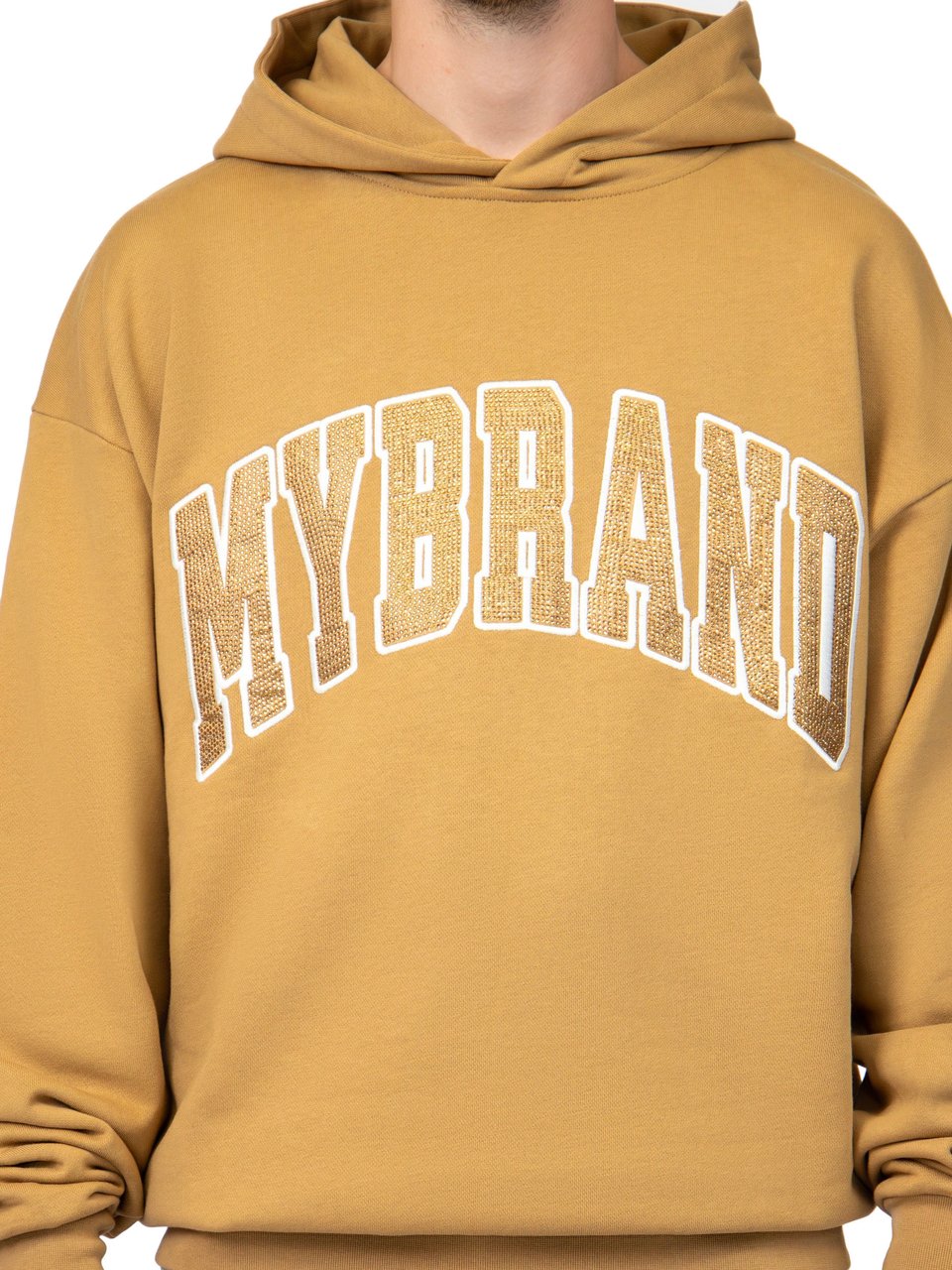 My Brand MYBRAND VARSITY EDGE STRASS | BROWN Bruin
