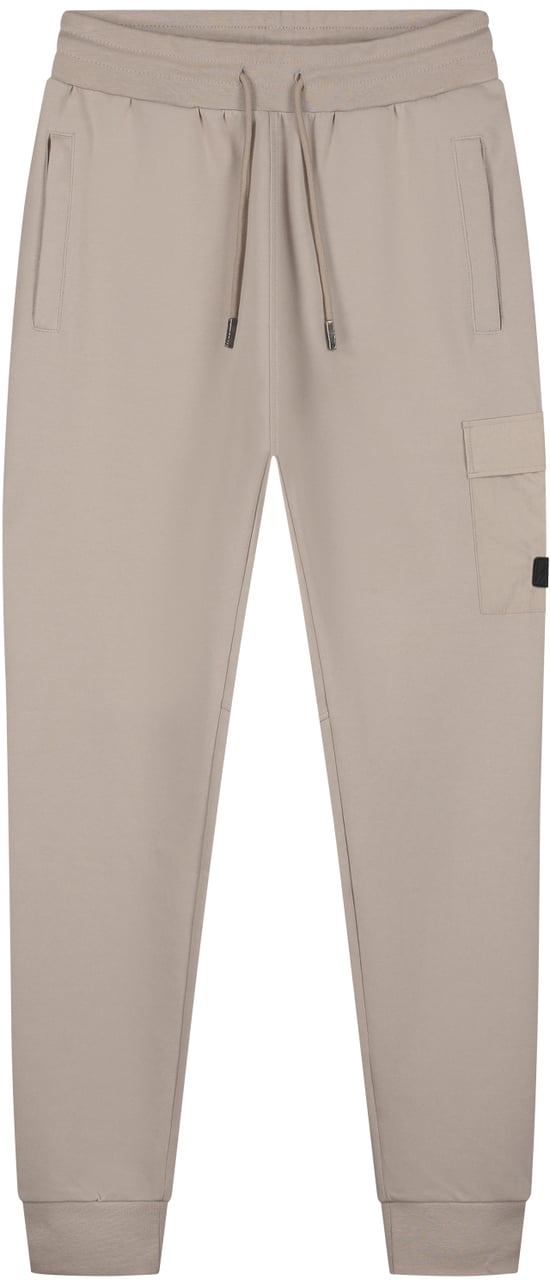 Malelions Malelions Men Nylon Pocket Sweatpants Taupe