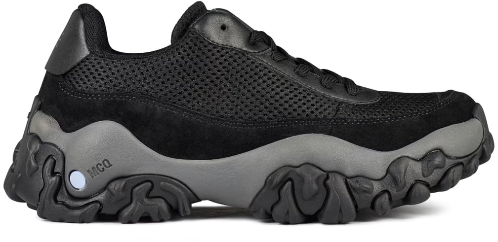 Alexander McQueen Icon 0 Crimp Low Sneakers Zwart