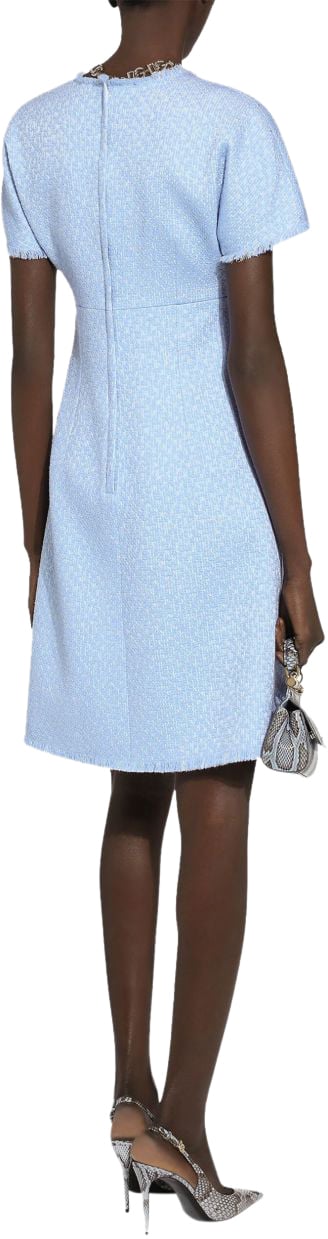 Dolce & Gabbana Dresses Clear Blue Blauw