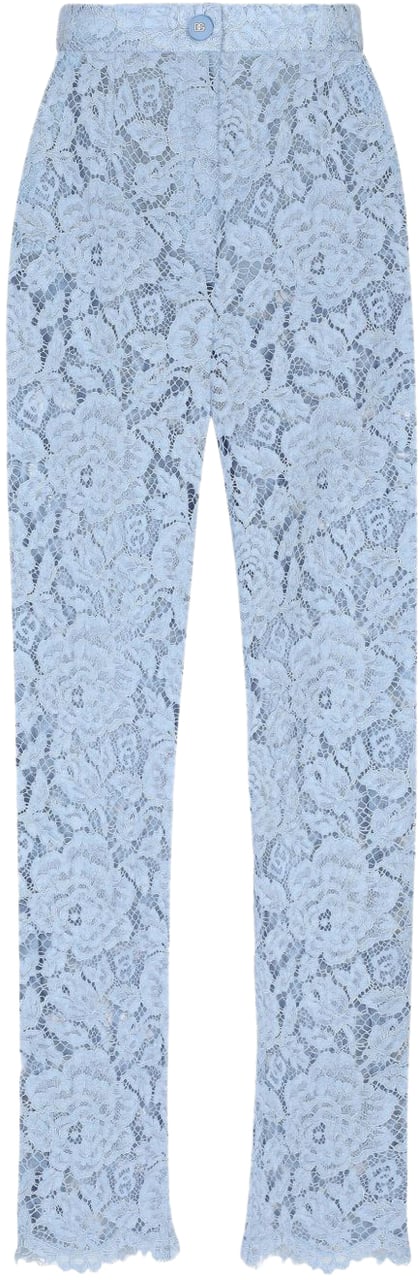 Dolce & Gabbana Trousers Clear Blue Blauw