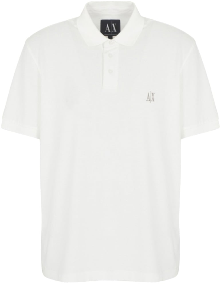 Armani Exchange T-Shirts And Polos White Wit
