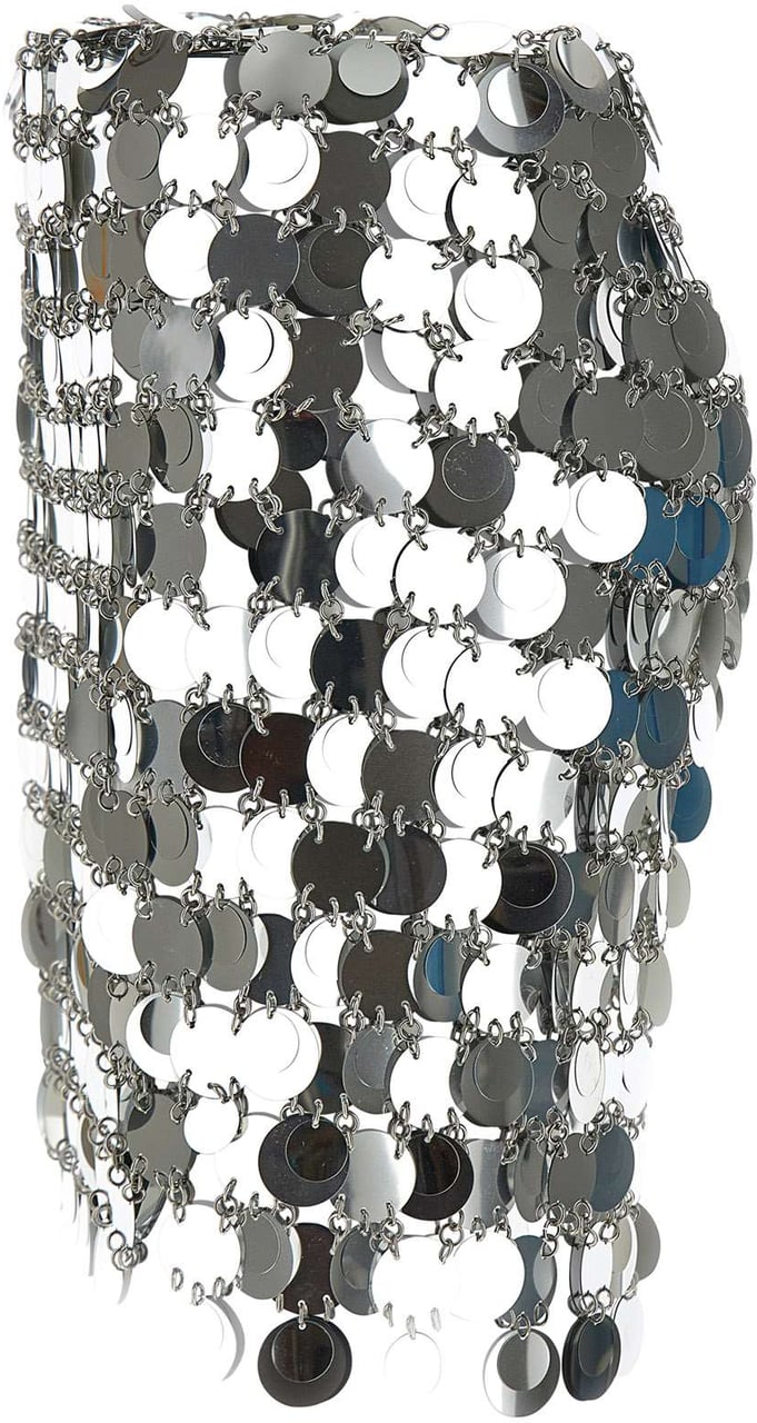 Rabanne Skirts Silver Zilver
