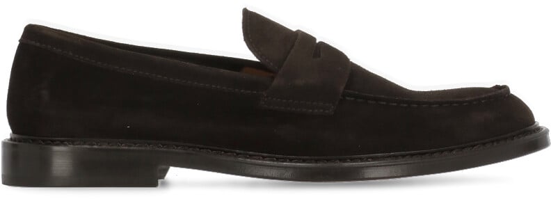 Doucal's Flat Shoes Brown Bruin